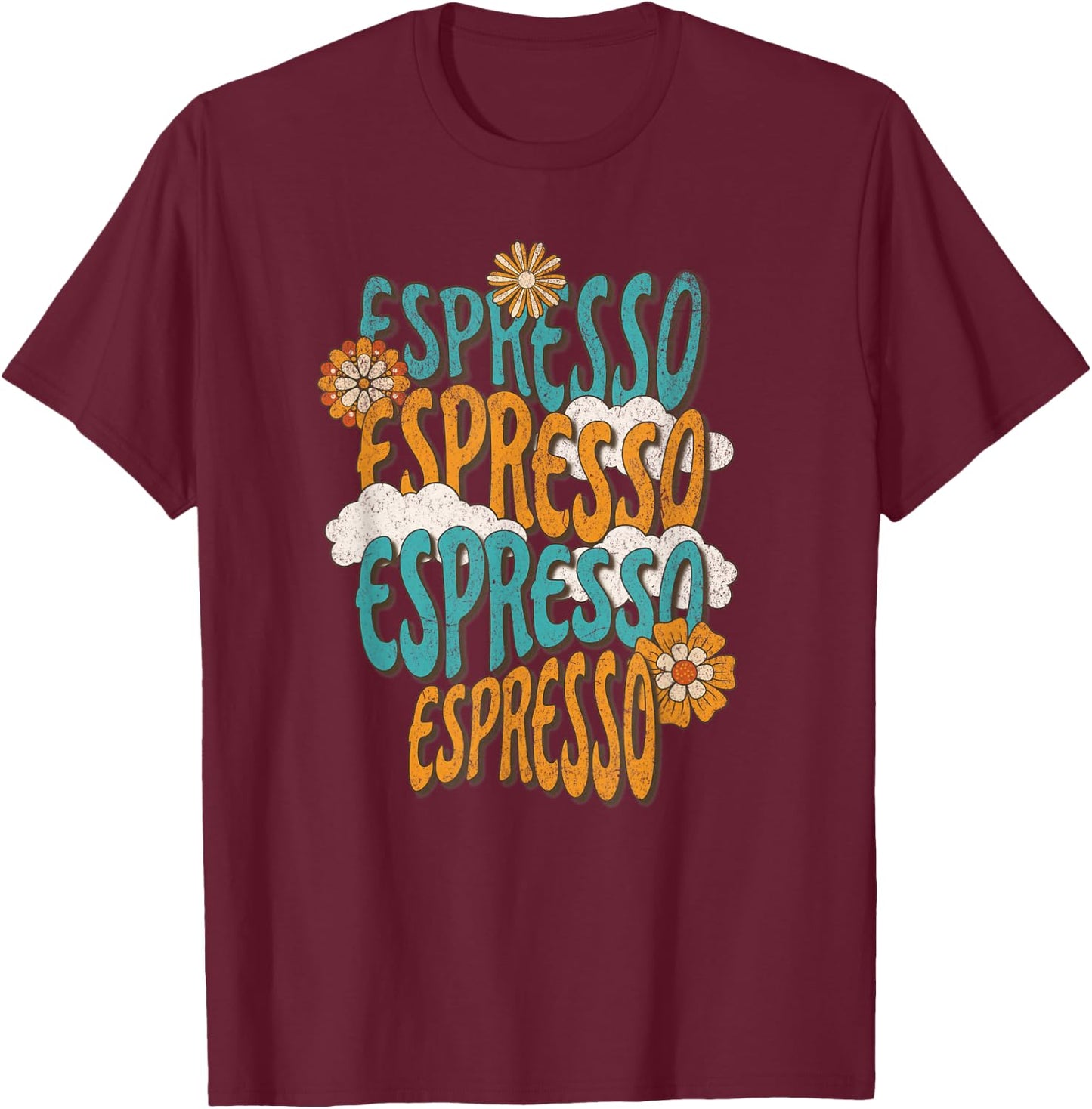 Me Espresso Retro Carpenter T T-Shirt - T-Shirt | Maroon