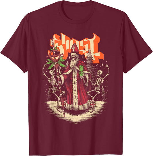 Ghost – Festivum T-Shirt - T-Shirt | Maroon