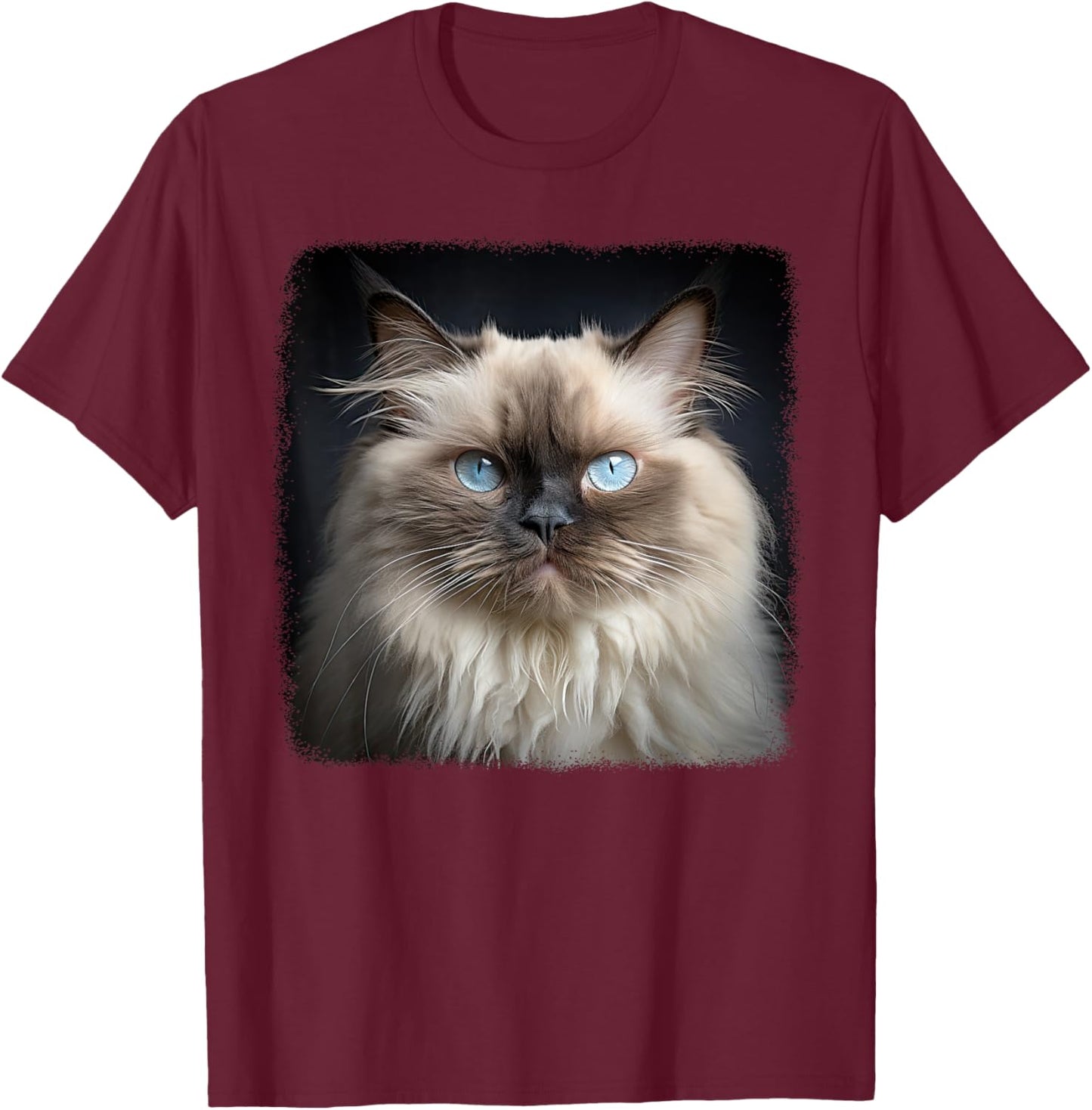 Himalayan Cats Himalayan Cat T-Shirt - T-Shirt | Maroon