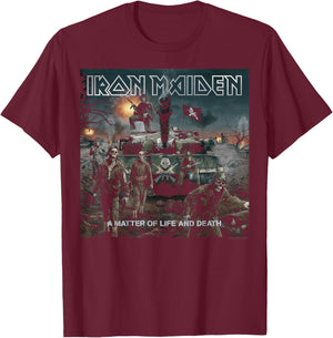 Iron Maiden A Matter T-Shirt - T-Shirt | Maroon