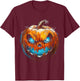 Pumpkin Costume Halloween Spooky Art Pumpkin T-Shirt - T-Shirt | Maroon