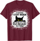 Funny Cat Sometimes I stay inside because it's too peopley Women Kids T-Shirt - T-Shirt | Maroon