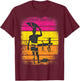 Vintage Endless Summer T-Shirt - T-Shirt | Maroon