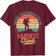The Best View Comes After The Hardest Climb T-Shirt - T-Shirt | Maroon