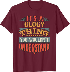 Ology T-Shirt - T-Shirt | Maroon