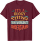 Ology T-Shirt - T-Shirt | Maroon