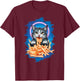 Funny Cat French Fries Humorous Potato Food Lovers T-Shirt - T-Shirt | Maroon