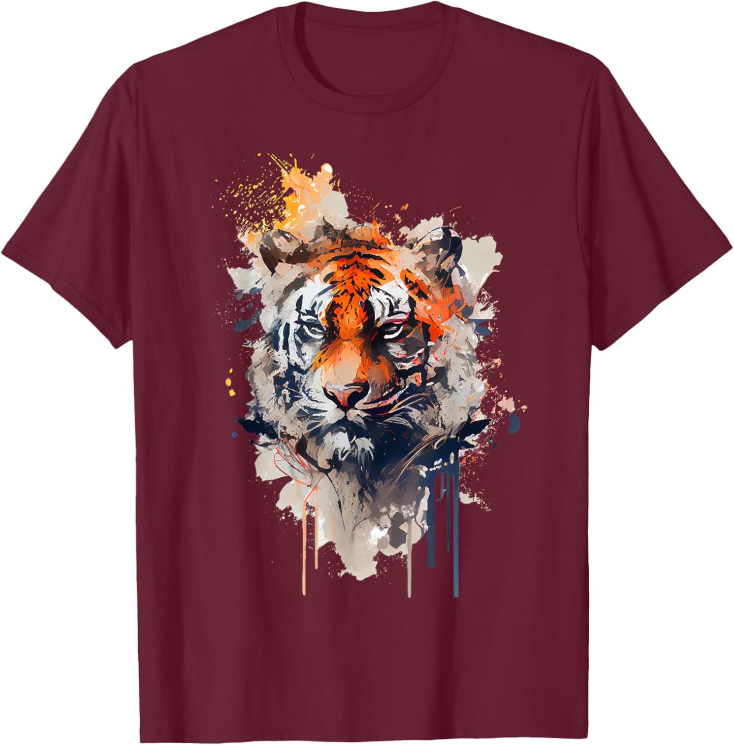 Tiger T-Shirt - T-Shirt | Maroon