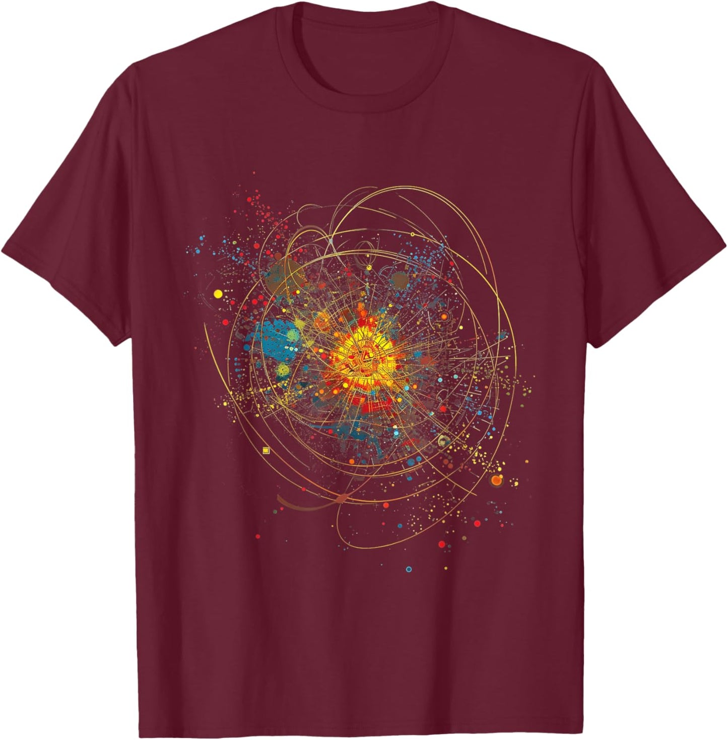 Higgs Boson Particle Quantum Theory Sci Fi Lovers T-Shirt - T-Shirt | Maroon