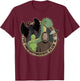 Unphotogenic Club Cryptid Alien Bigfoot Mothman Loch Ness T-Shirt - T-Shirt | Maroon