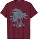 JCombs: Key Largo, FL, Palm Trees T-Shirt - T-Shirt | Maroon