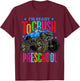 Ready To Crush Preschool Monster Truck Back To School Boys T-Shirt - T-Shirt | Maroon