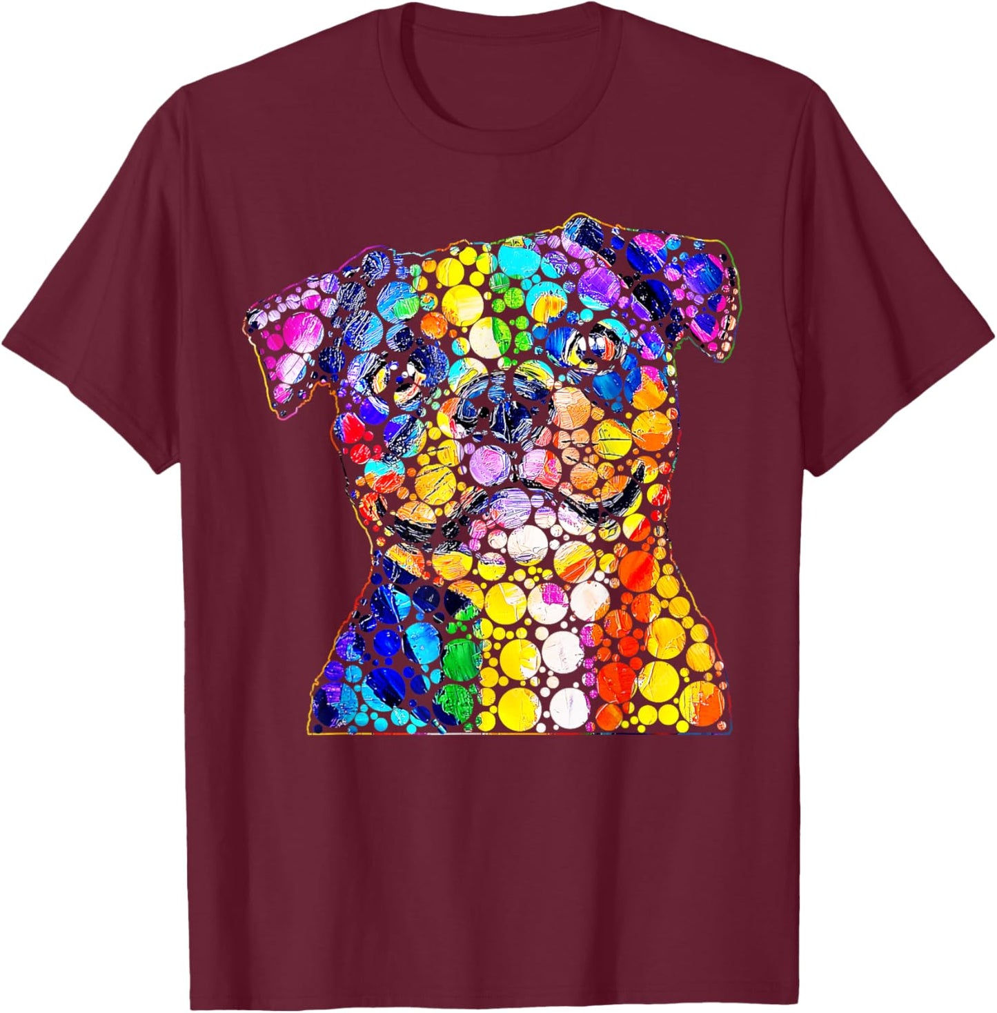 Happy Dot Day 2025 September 15th Dog Lovers Men Women Kids T-Shirt - T-Shirt | Maroon