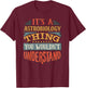 Astrobiology T-Shirt - T-Shirt | Maroon