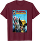 Marvel Studios Deadpool & Wolverine Comic Cover Homage A T-Shirt - T-Shirt | Maroon