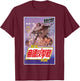 Star Wars The Empire Strikes Back Vintage Hong Kong Poster T-Shirt - T-Shirt | Maroon
