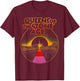 Official Queens of The Stone Age Desert Sun T-Shirt - T-Shirt | Maroon