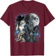 Cringe Alpha Wolf T-Shirt - T-Shirt | Maroon