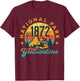 Yellowstone Park Nature Mountains Hiking Outdoors Vintage T-Shirt - T-Shirt | Maroon