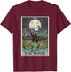 The Moon Tarot Card Halloween Werewolf Gothic Witch Horror T-Shirt - T-Shirt | Maroon