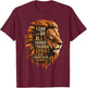 I Can Do Things Through Christ Christian Philippians 4:3 T-Shirt - T-Shirt | Maroon