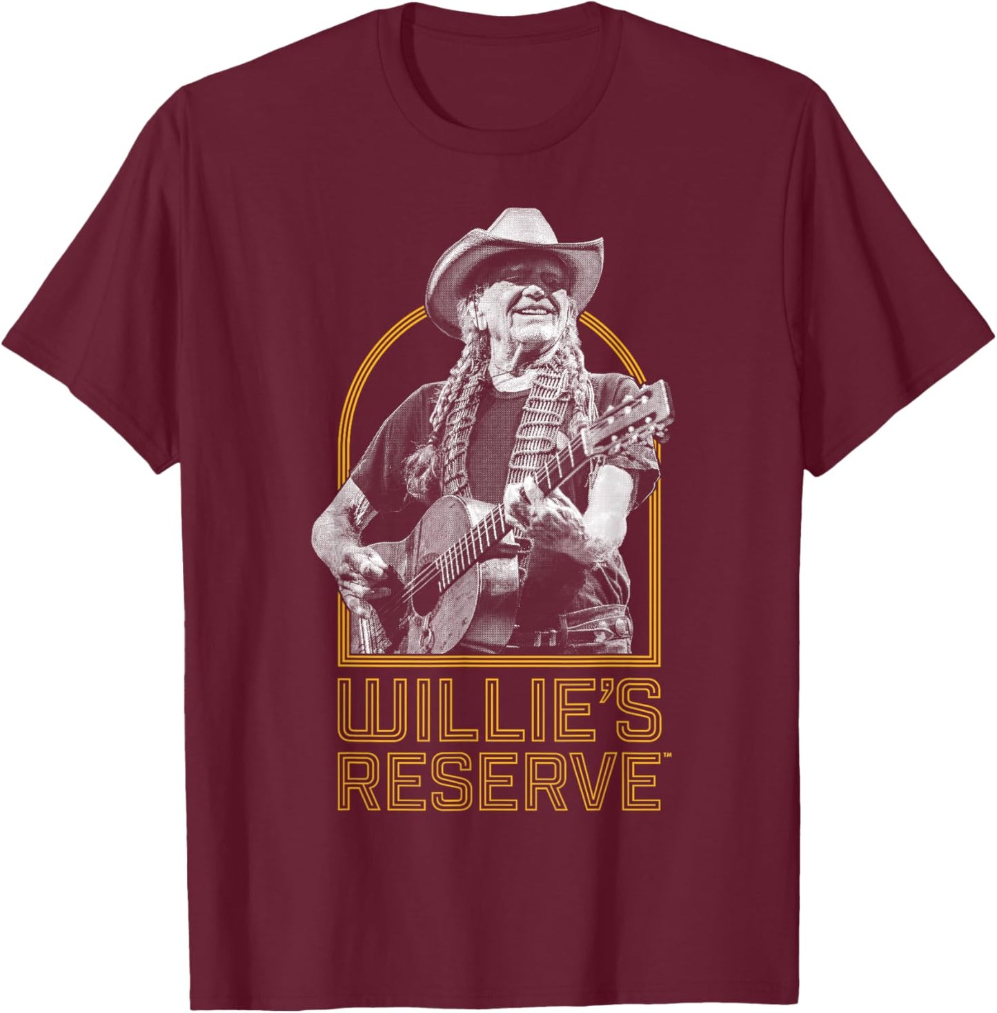 Willie's Reserve - Live Photo T-Shirt - T-Shirt | Maroon