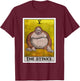 Th Stinky Meme Tarot Card Uh Oh Stinky Monkey T-Shirt - T-Shirt | Maroon