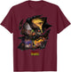 Marvel Zombies Group Shot Zombies Ripping Through T-Shirt - T-Shirt | Maroon