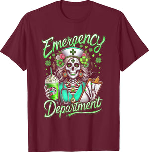 St Patricks Day T-Shirt - T-Shirt | Maroon