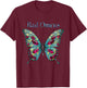 Bad Omens Moth T-Shirt - T-Shirt | Maroon