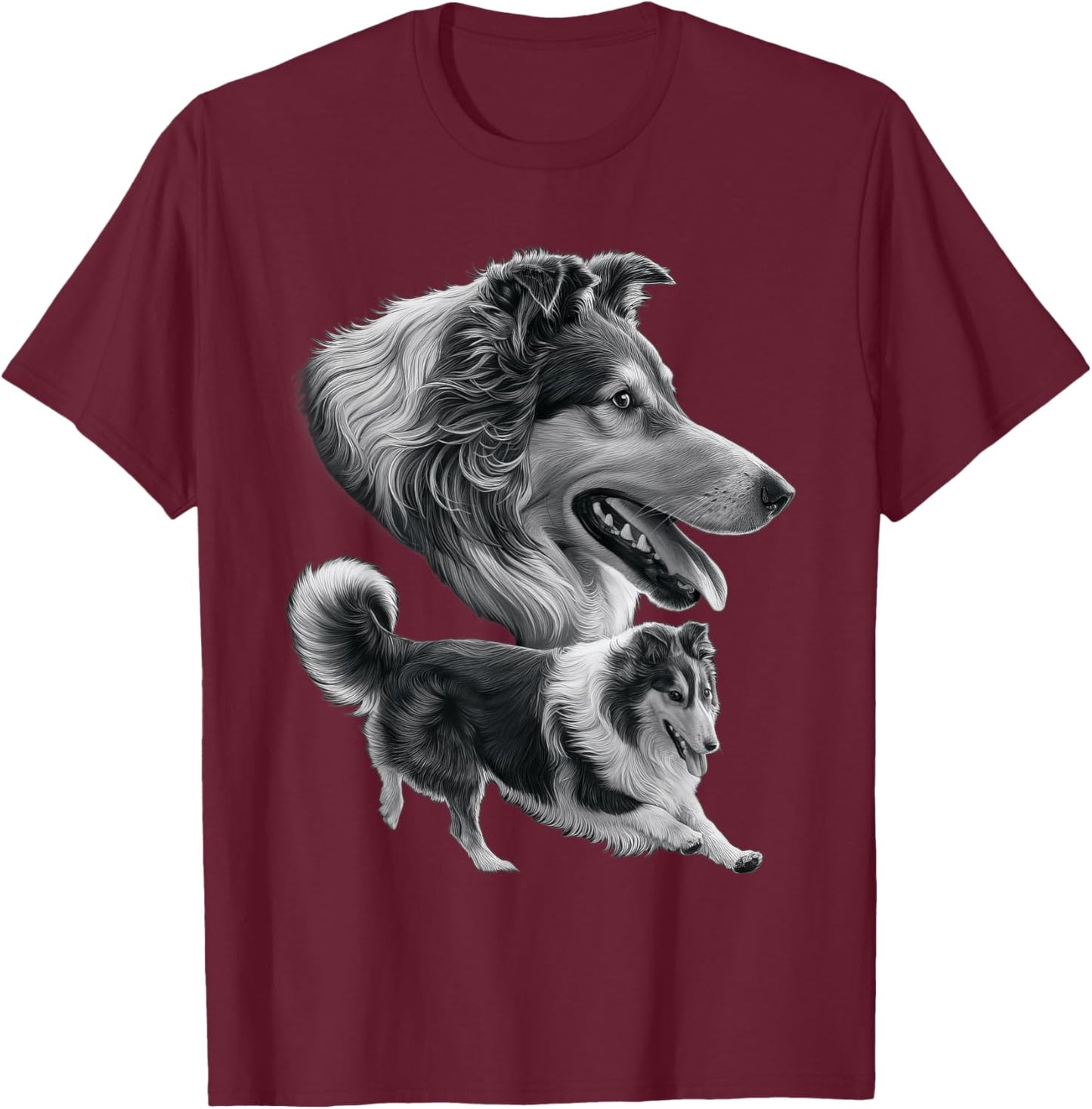 Colley T-Shirt - T-Shirt | Maroon