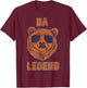 Da Legend Cool Bear T-Shirt - T-Shirt | Maroon