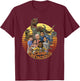 Jurassic World: Camp Cretaceous Group Shot Welcome Small T-Shirt - T-Shirt | Maroon