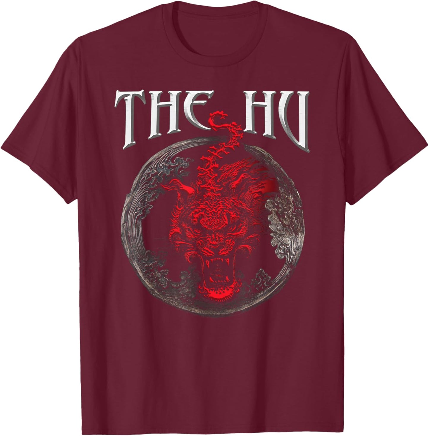 The Hu Leopard T-Shirt - T-Shirt | Maroon