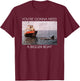 Jaws Screen Grab You're Gonna Need A Bigger Boat T-Shirt - T-Shirt | Maroon