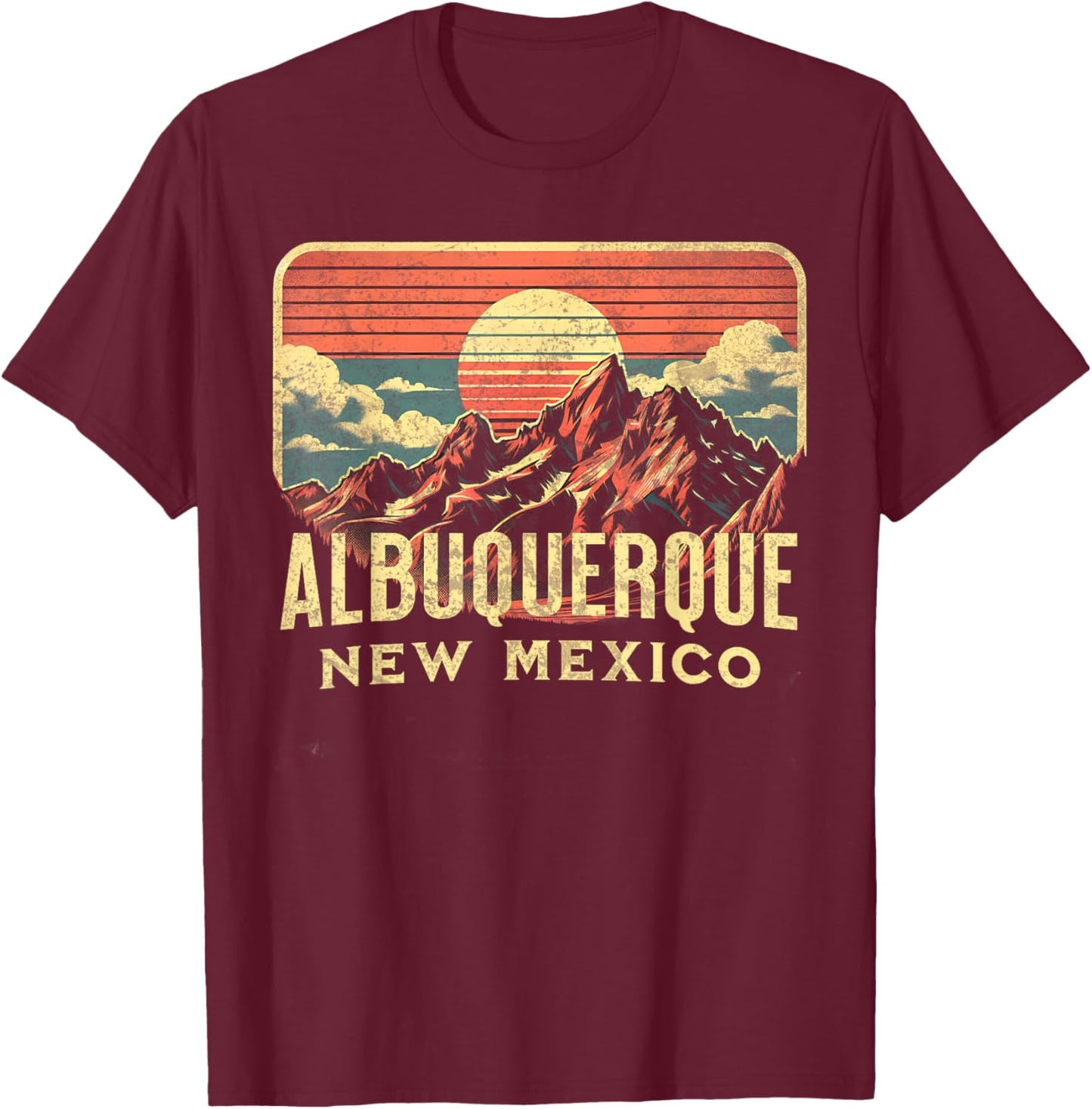 Albuquerque T-Shirt - T-Shirt | Maroon