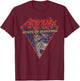 Anthrax – Optical Euphoria T-Shirt - T-Shirt | Maroon