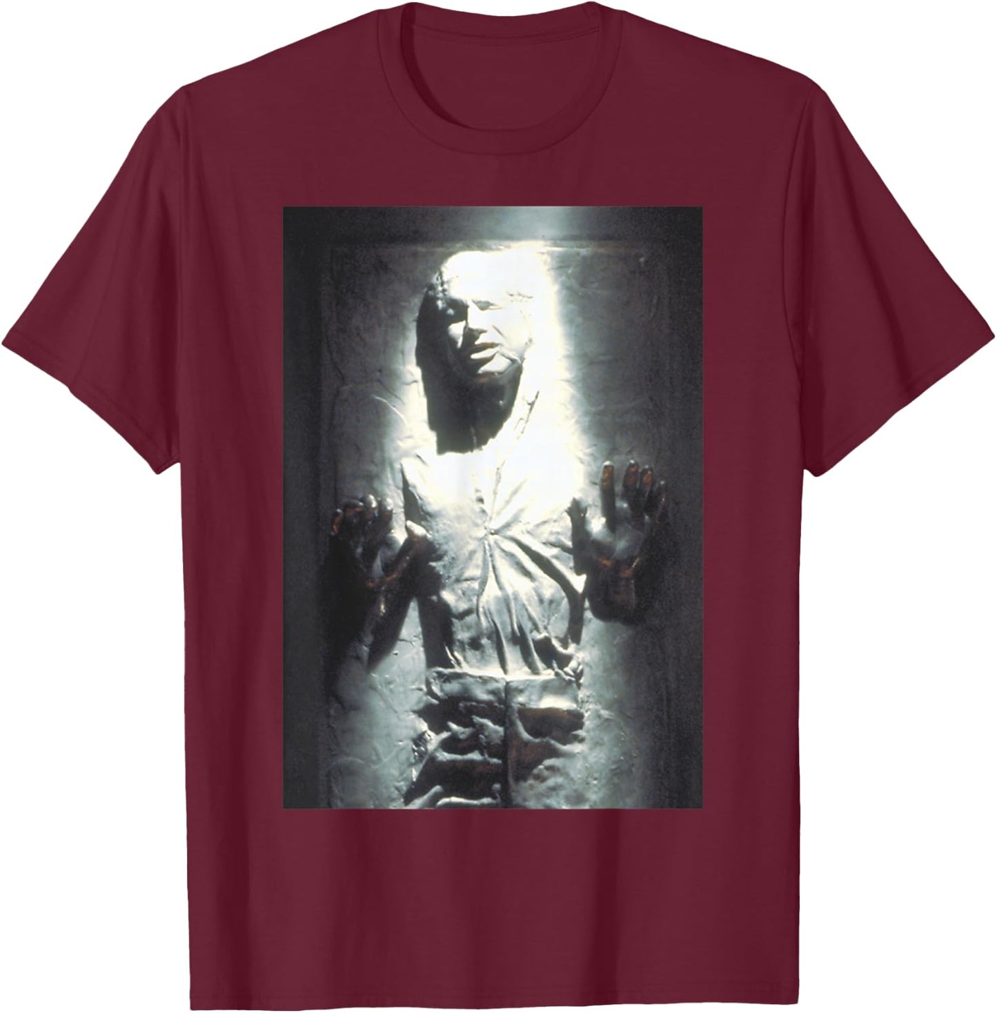 Star Wars Han Solo Carbonite Poster T-Shirt - T-Shirt | Maroon