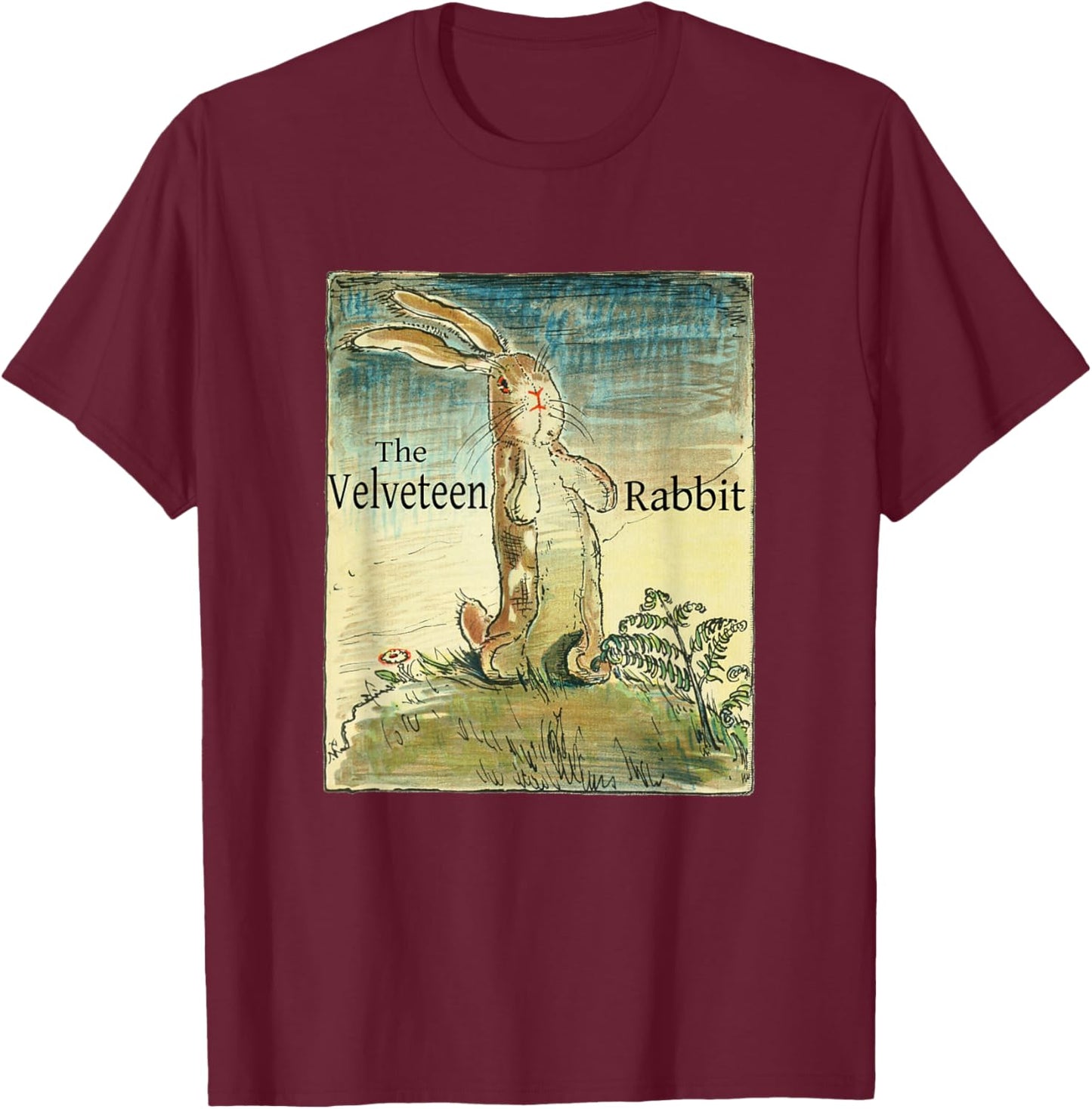 The Velveteen Rabbit T-Shirt - T-Shirt | Maroon