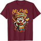 Mexican Let's Fiesta Sombrero Cat Cinco De Mayo Funny Cat Men Women T-Shirt - T-Shirt | Maroon