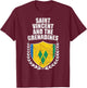 Saint Vincent and the Grenadines T-Shirt - T-Shirt | Maroon