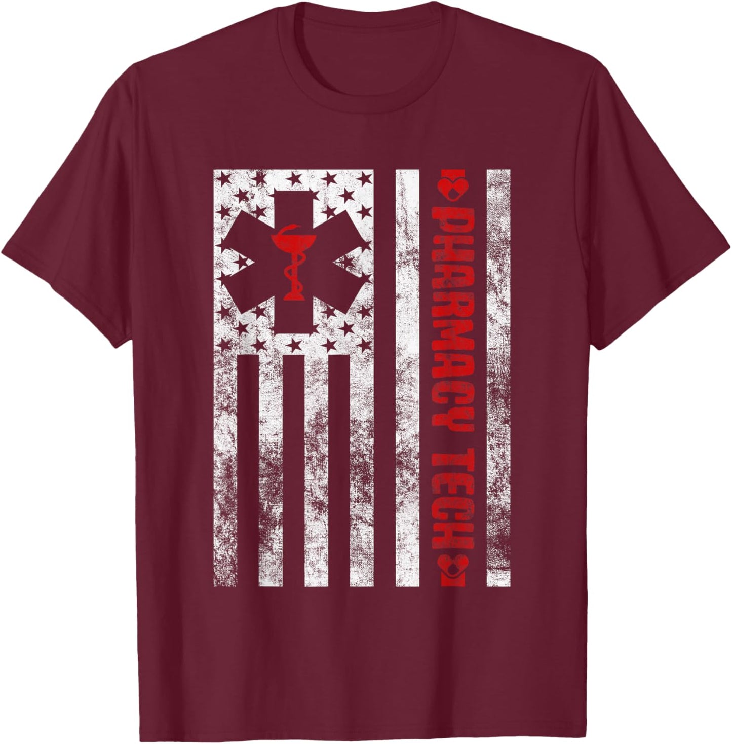 Pharmacy Technician Pharmacist CPhT Certified Pharm Tech T-Shirt - T-Shirt | Maroon