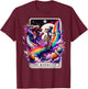The Audacity Tarot Mermaid Dragon T-Shirt - T-Shirt | Maroon