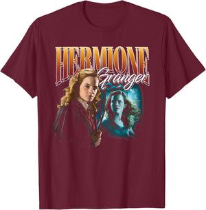 Harry Potter Hermione Granger Homage T-Shirt - T-Shirt | Maroon
