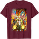 Michael Turner's Soulfire Characters Poster T-Shirt - T-Shirt | Maroon