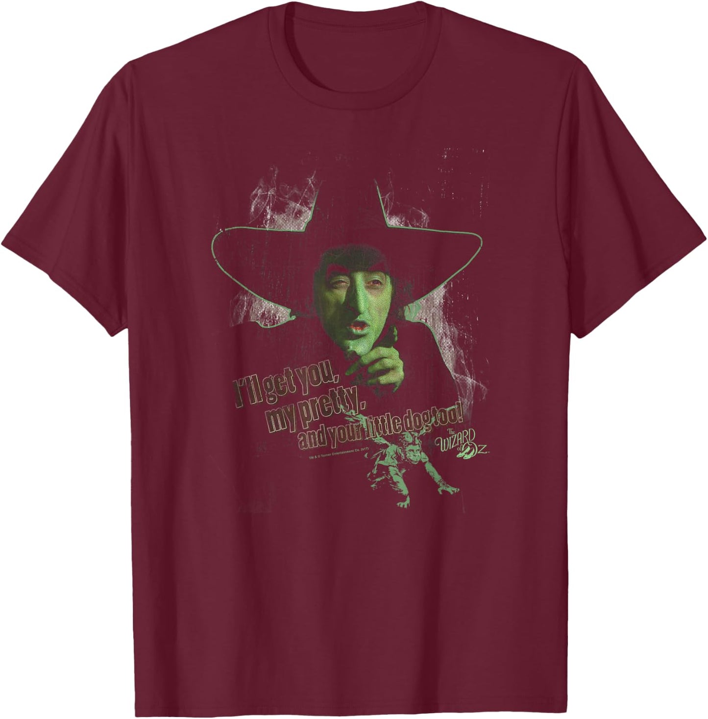 Wizard of Oz And Your Little Dog Too T-Shirt - T-Shirt | Maroon