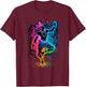 Shiva spiritual hindu god tandava dance yoga meditation T-Shirt - T-Shirt | Maroon