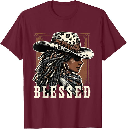 Vintage Black Western Cowgirl African Christian Cowgirl