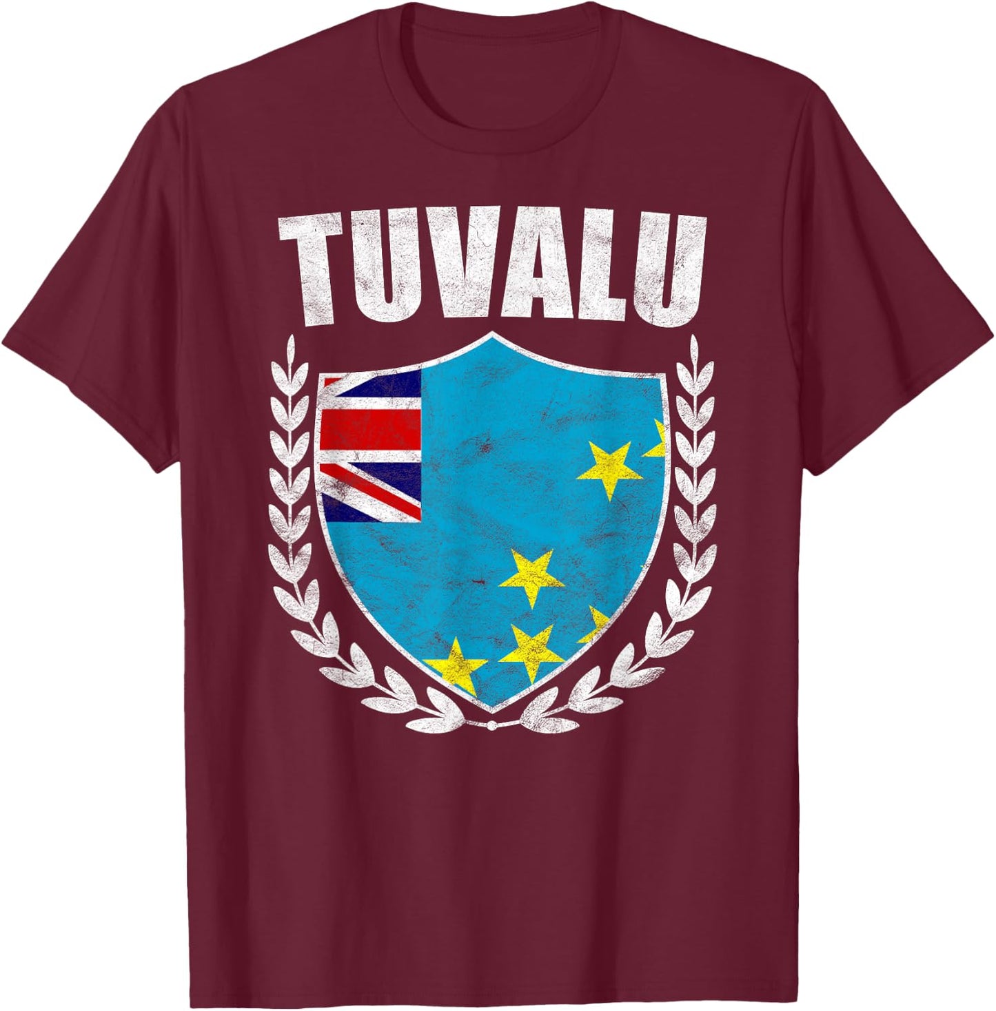 Tuvalu T-Shirt - T-Shirt | Maroon