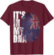 It's In My DNA New Zealand Maori Kiwi Gifts Haka Fan NZ Flag T-Shirt - T-Shirt | Maroon
